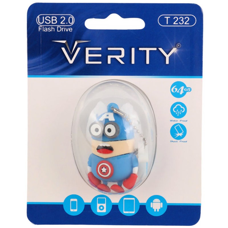 فلش عروسکی 64 گیگ وریتی Verity T232 - 2