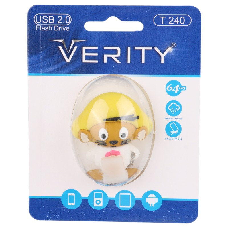 فلش عروسکی 64 گیگ وریتی Verity T240 - 2