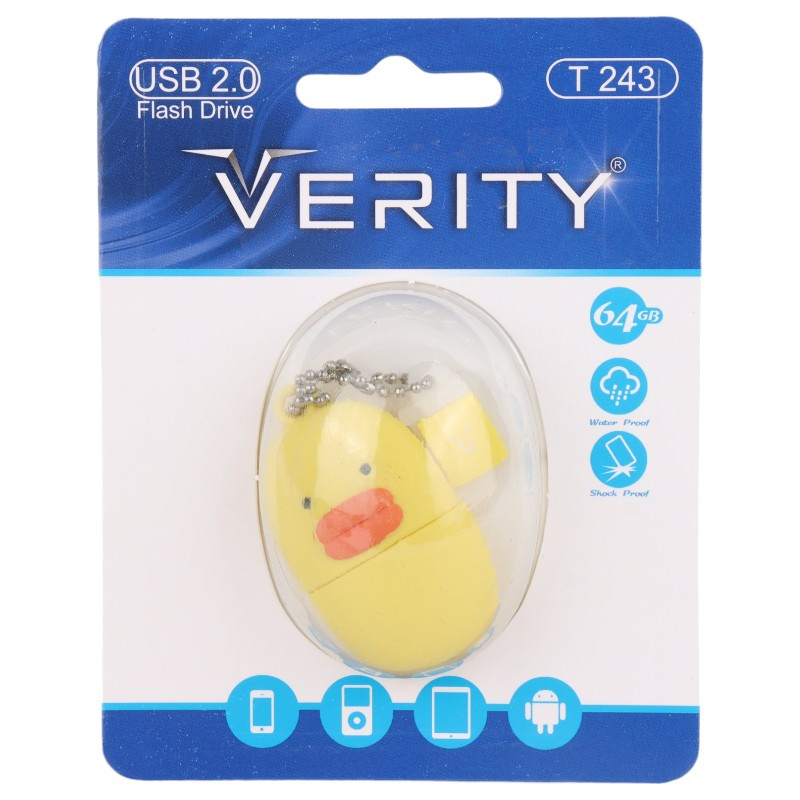 فلش عروسکی 64 گیگ وریتی Verity T243 - 2