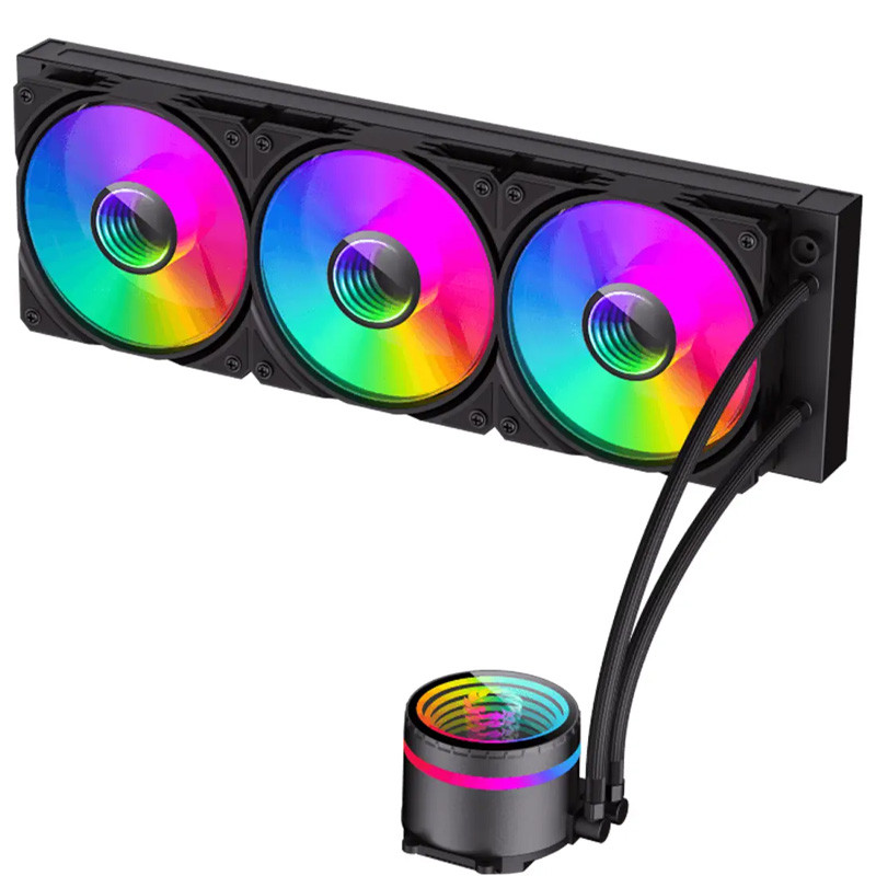 فن خنک کننده CPU گیم مکس GameMax Iceburg 360 Infinity BL ARGB - 4