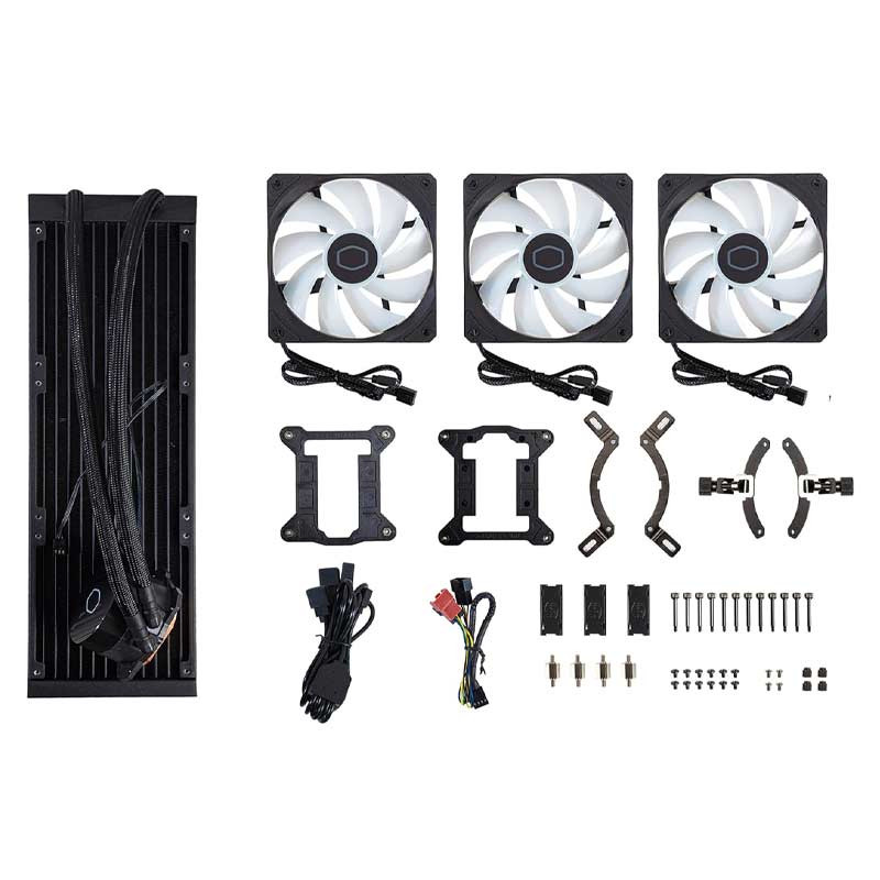 فن خنک کننده CPU کولر مستر Cooler MasterLiquid 360L Core ARGB - 7