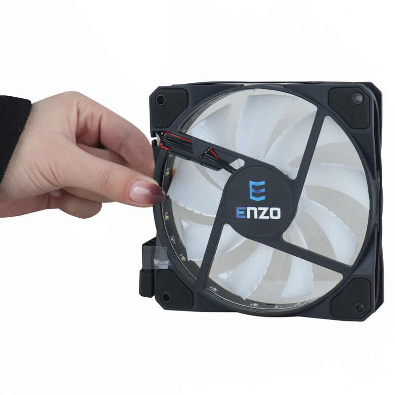 فن کیس انزو FAN-004 RGB سایز 120 میلی متری - 7