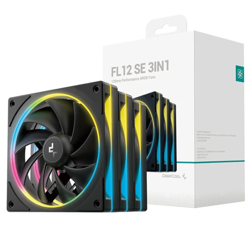 فن کیس دیپ کول FL12 SE سایز 120 میلی متری بسته 3 عددی - 2