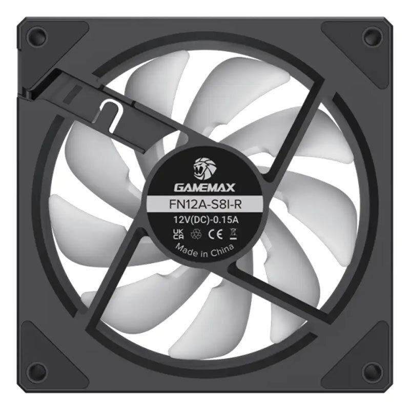 فن کیس گیم مکس FN12A-S8I-R سایز 120 میلی متری - 7