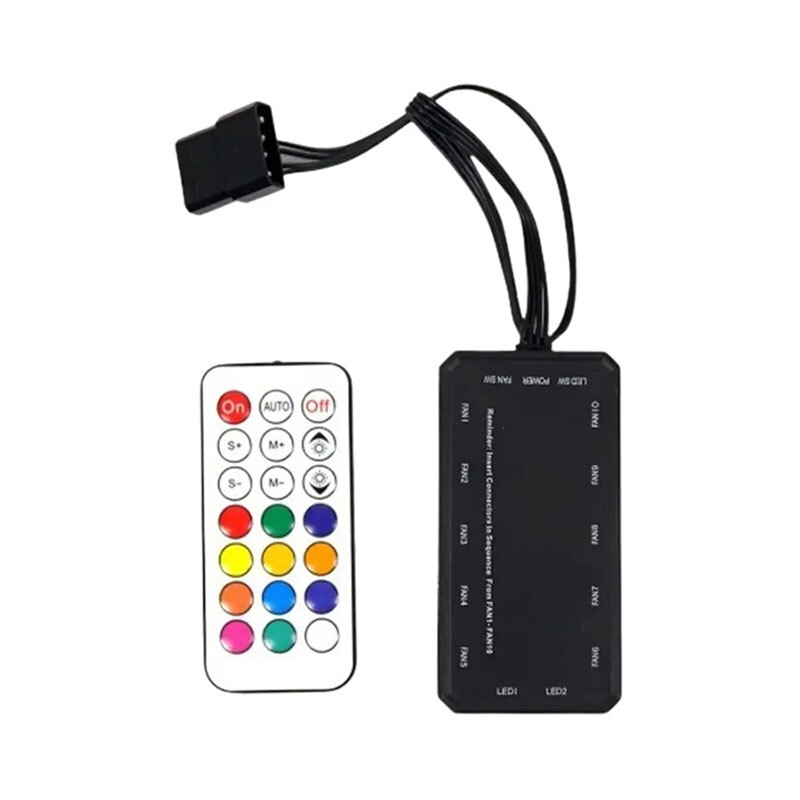 فن کیس ردراگون GC-F009 سایز 120 میلی متری بسته 3 عددی - 6