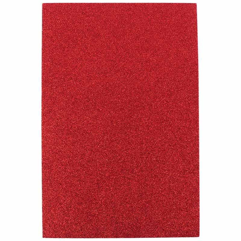 فوم رنگی اکلیلی Glitter Eva Foam A4 بسته 10 عددی - 4