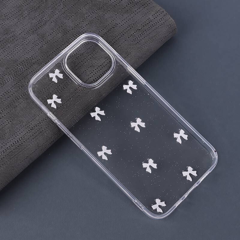 قاب اکلیلی آیفون iPhone 13 / 14 طرح پاپیون صدفی - 5