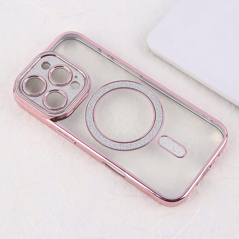 قاب اکلیلی مگ سیف آیفون iPhone 16 Pro محافظ لنزدار