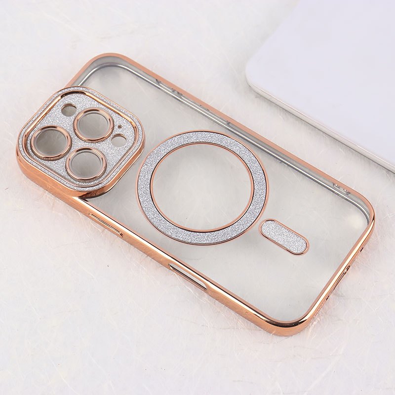 قاب اکلیلی مگ سیف آیفون iPhone 16 Pro محافظ لنزدار - 4