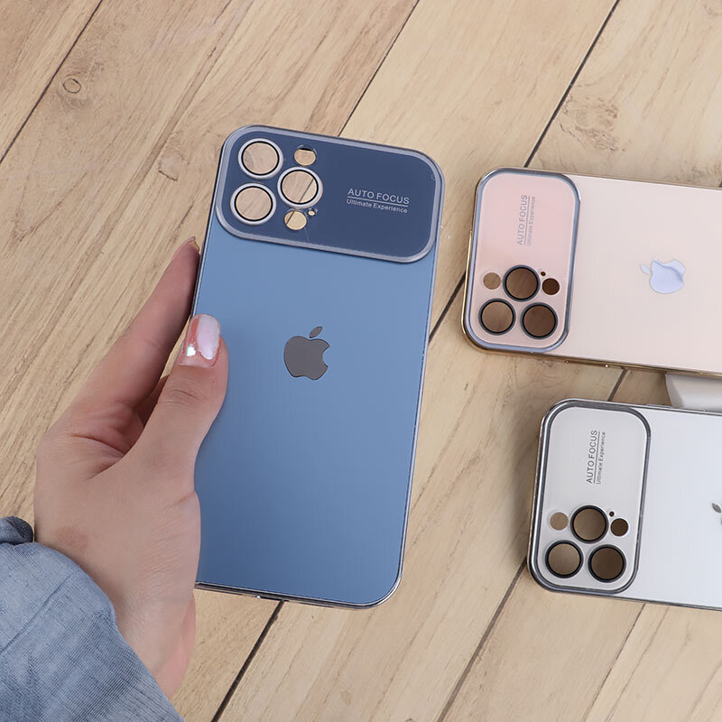 قاب Auto Focus اورجینال آیفون iPhone 12 Pro Max پنجره ای محافظ لنزدار - 3