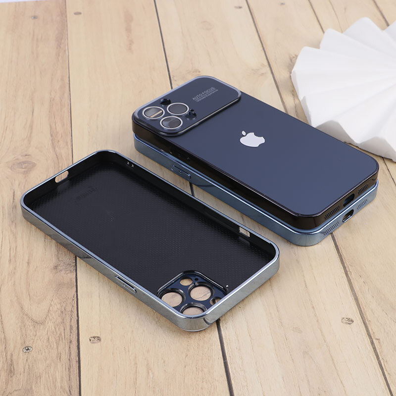 قاب Auto Focus اورجینال آیفون iPhone 12 Pro Max پنجره ای محافظ لنزدار - 4