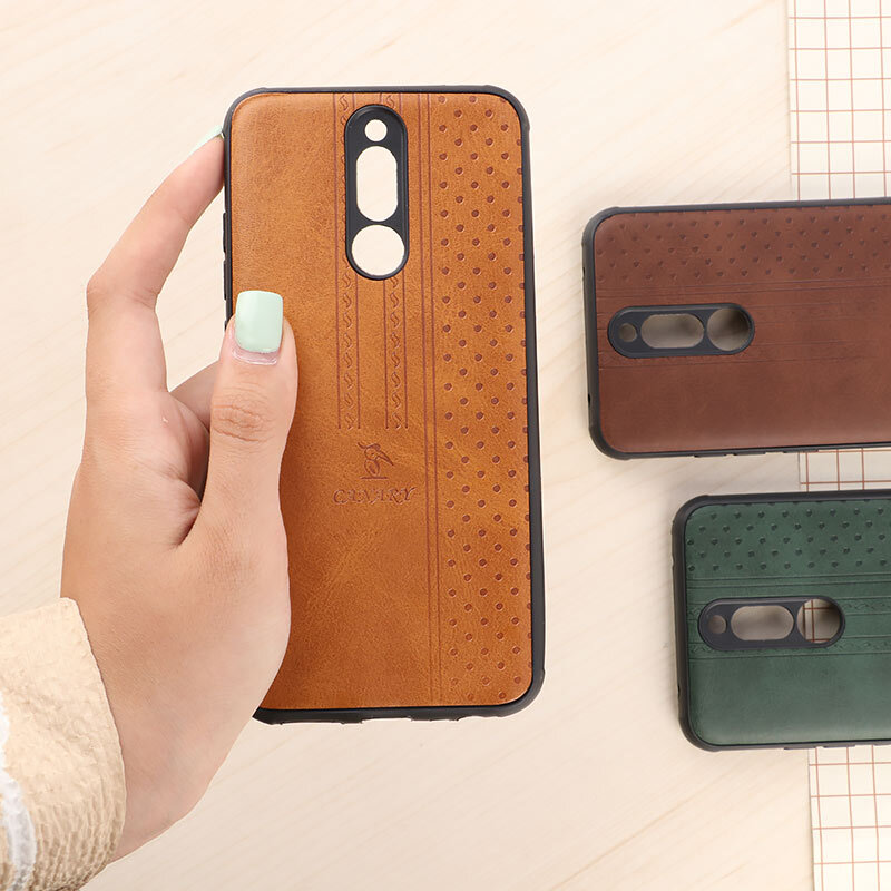 قاب چرمی Canary شیائومی Redmi 8 محافظ لنزدار - 3