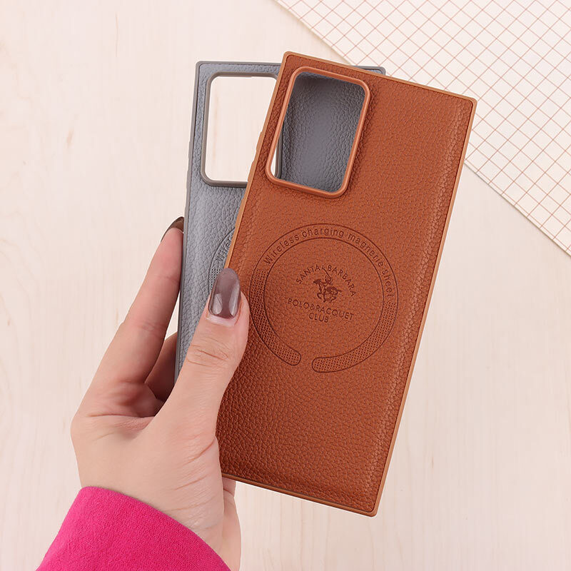 قاب چرمی Polo & Racquet Club سامسونگ Galaxy Note 20 Ultra طرح مگ سیف - 2