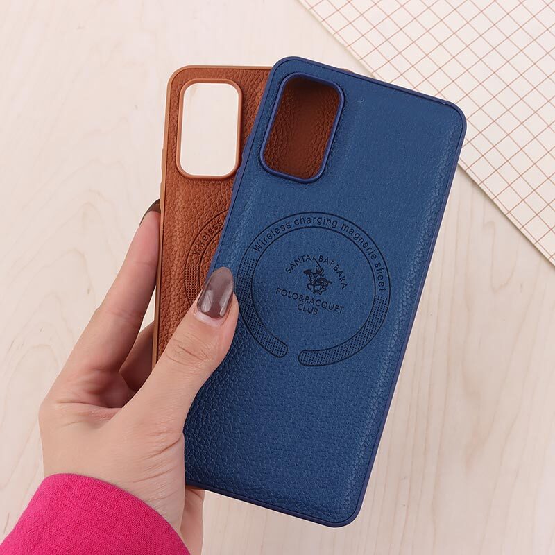 قاب چرمی Polo & Racquet Club شیائومی Redmi Note 10 5G / Poco M3 Pro طرح مگ سیف - 4