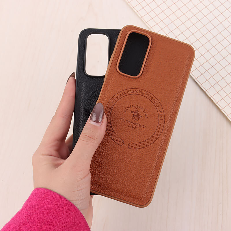 قاب چرمی Polo & Racquet Club شیائومی Redmi Note 11 / 11S 4G طرح مگ سیف - 4
