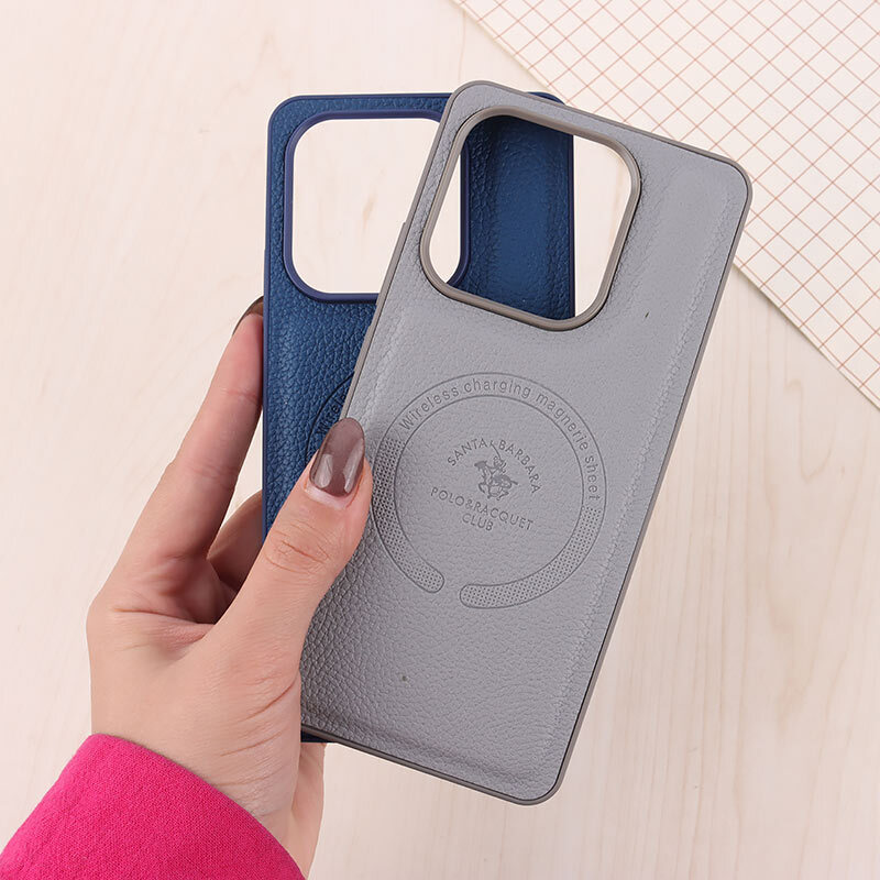 قاب چرمی Polo & Racquet Club شیائومی Redmi Note 14 طرح مگ سیف - 4