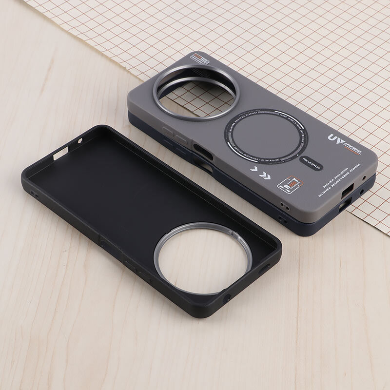 قاب چرمی ژله ای Leather شیائومی Redmi A3 / A3X / Poco C61 طرح مگ سیف - 3