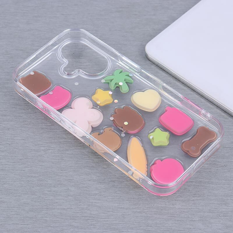 قاب Hello Kitty In The Beach آیفون iPhone 16 عروسکی برجسته - 3