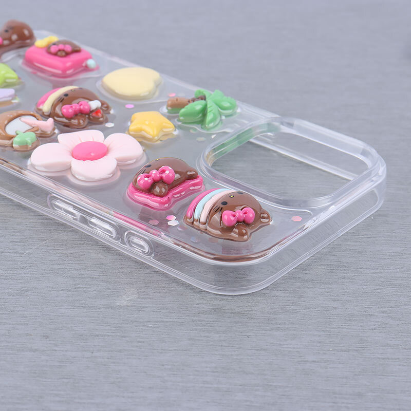 قاب Hello Kitty In The Beach آیفون iPhone 16 Pro Max عروسکی برجسته - 5