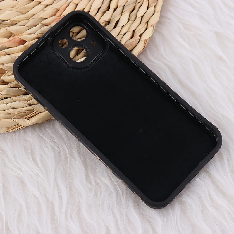 قاب کبریتی آیفون iPhone 13 طرح پلنگی محافظ لنزدار برجسته - 3