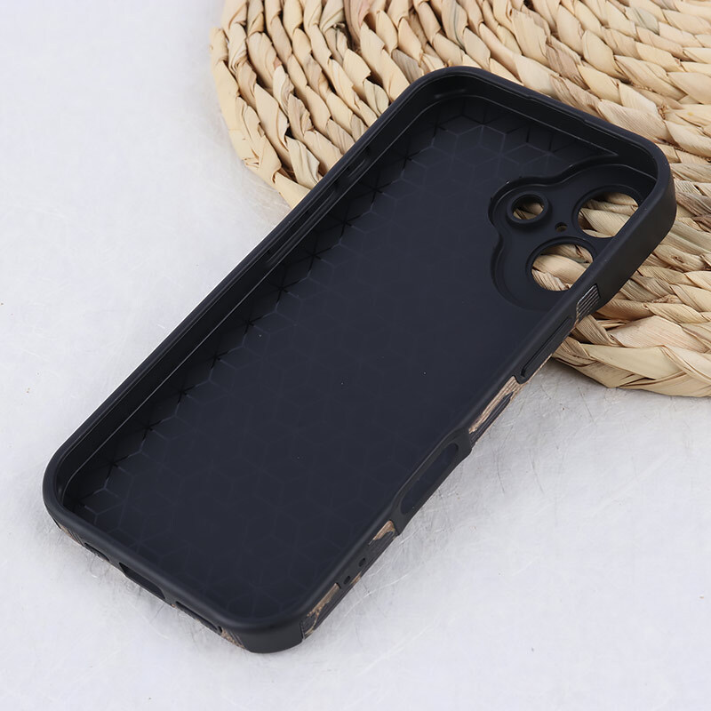 قاب کبریتی آیفون iPhone 16 طرح پلنگی محافظ لنزدار برجسته - 3