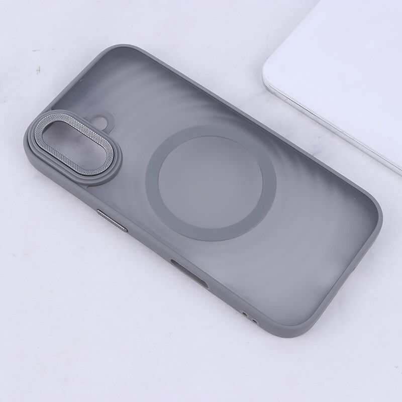 قاب مگ سیف آیفون iPhone 16 پشت مات طرح موج - 4
