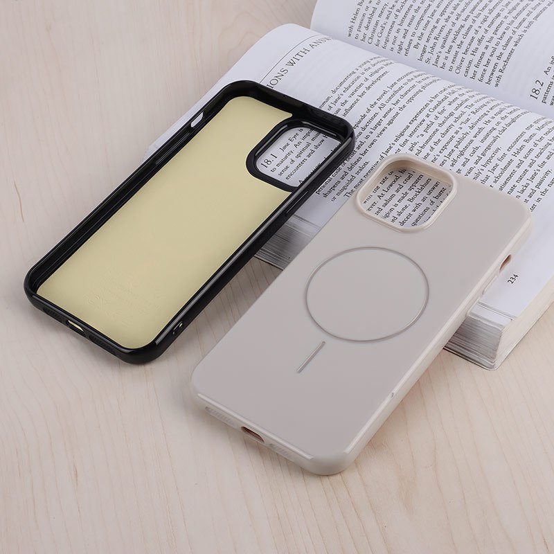 قاب مگ سیف Case آیفون iPhone 13 Pro Max براق - 6