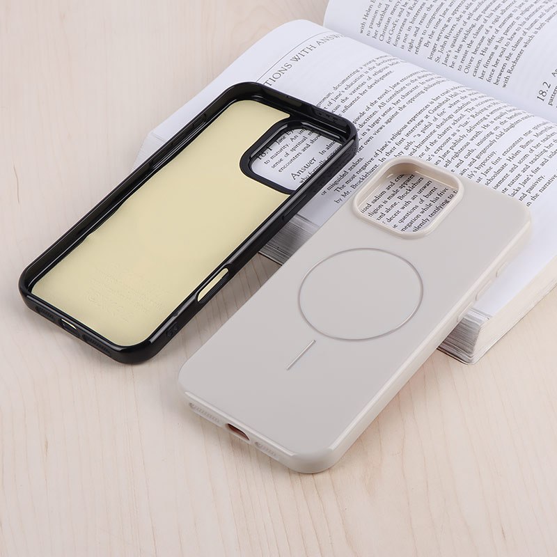 قاب مگ سیف Case آیفون iPhone 16 Pro Max براق - 6
