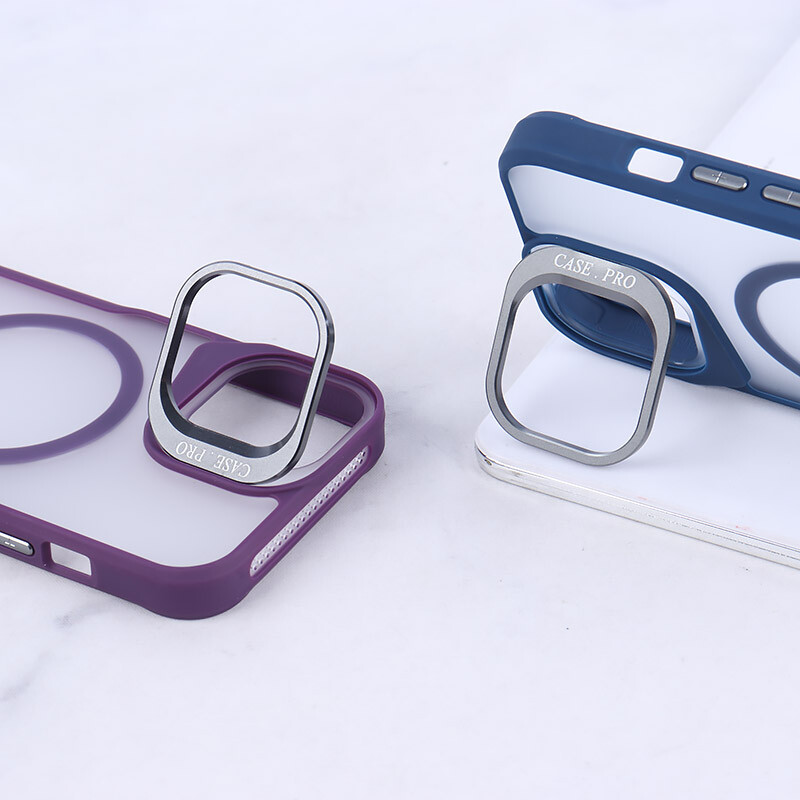 قاب مگ سیف Case.Pro آیفون iPhone 13 / 14 استندشو پشت مات - 3