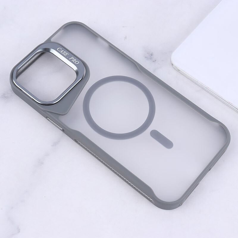 قاب مگ سیف Case.Pro آیفون iPhone 13 Pro Max استندشو پشت مات - 5