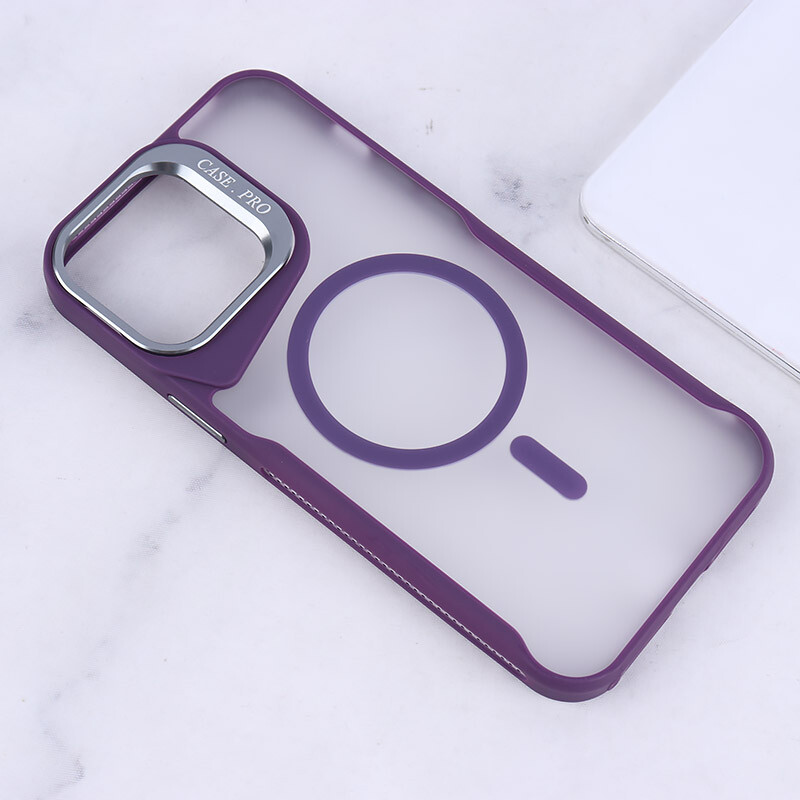 قاب مگ سیف Case.Pro آیفون iPhone 13 Pro Max استندشو پشت مات - 6