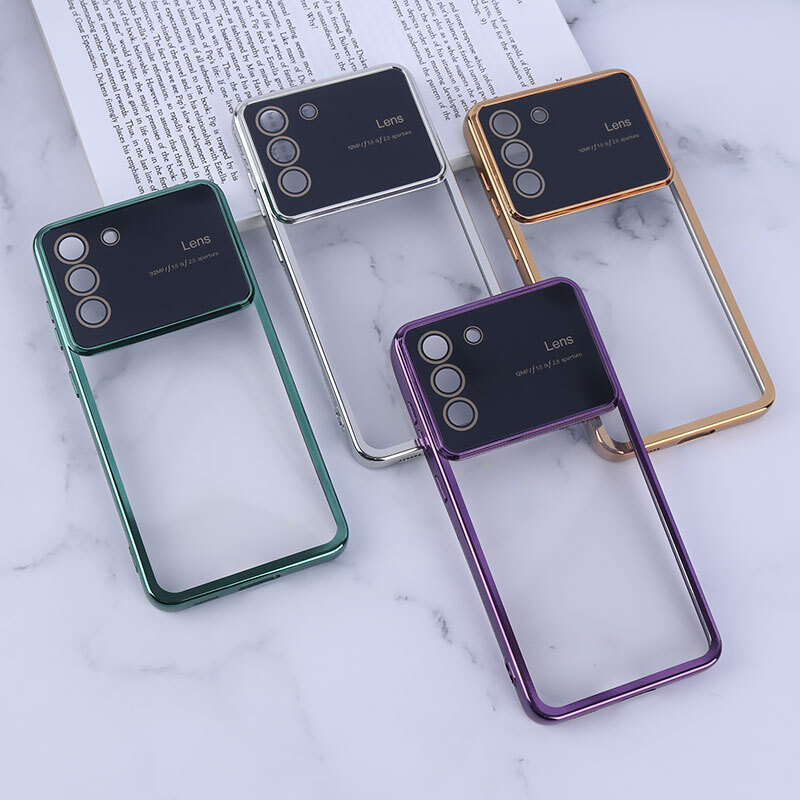 قاب My Case Lens Aperture سامسونگ Galaxy S21 FE 5G محافظ لنزدار - 2
