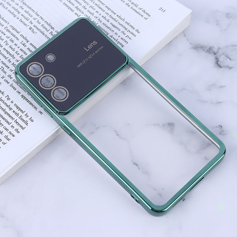 قاب My Case Lens Aperture سامسونگ Galaxy S21 FE 5G محافظ لنزدار - 6