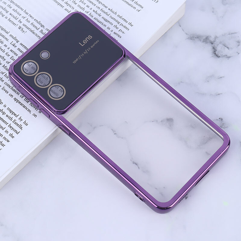 قاب My Case Lens Aperture سامسونگ Galaxy S21 FE 5G محافظ لنزدار - 7