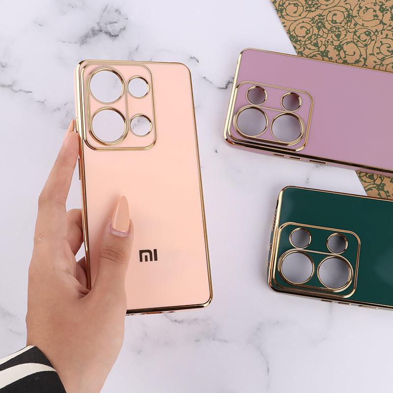 قاب My Case شیائومی Poco M6 Pro 4G براق محافظ لنزدار - 2