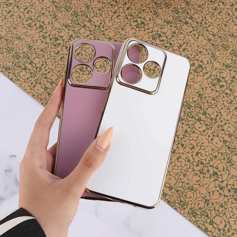 قاب My Case شیائومی Redmi 13 4G / Redmi 13 5G براق محافظ لنزدار - 4