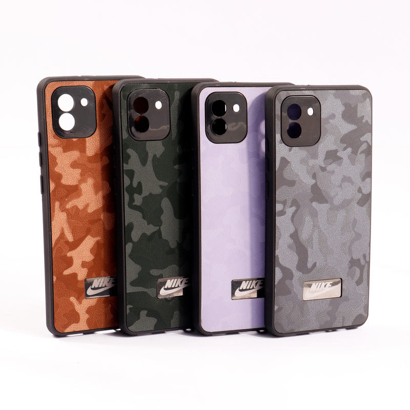 قاب Nike سامسونگ Galaxy A03 طرح چریکی محافظ لنزدار - 2
