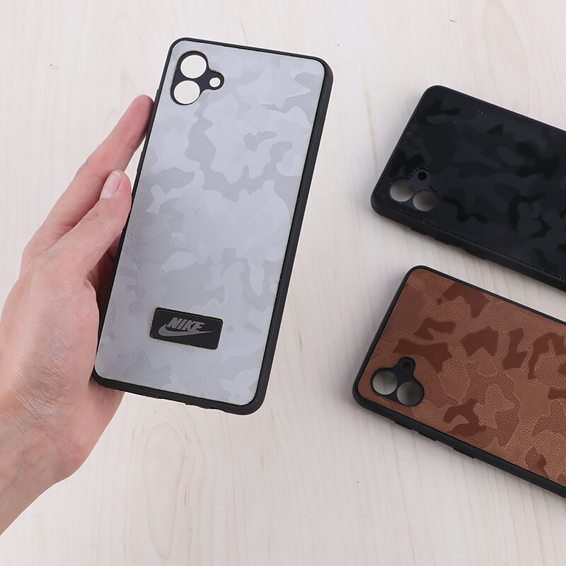 قاب Nike سامسونگ Galaxy A04e طرح چریکی محافظ لنزدار - 3