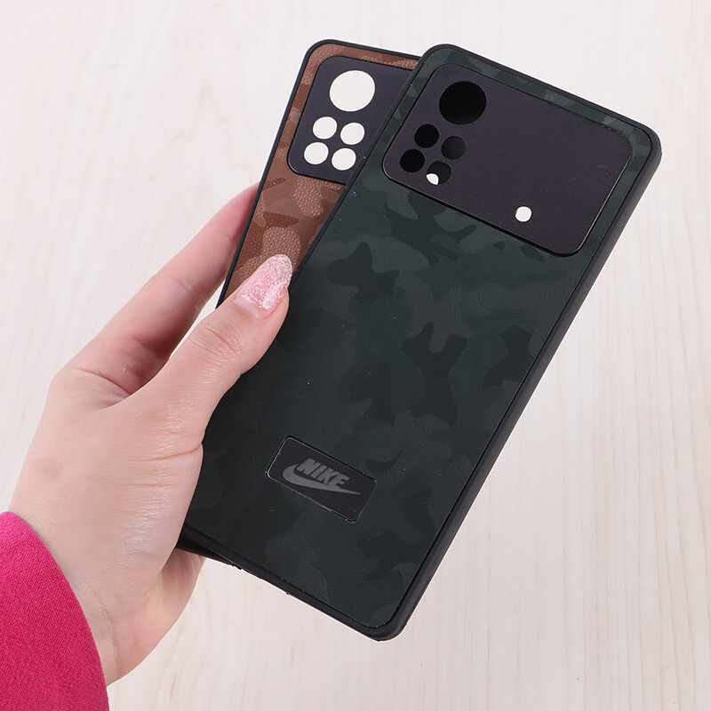 قاب Nike شیائومی Poco X4 Pro 5G طرح چریکی محافظ لنزدار - 2