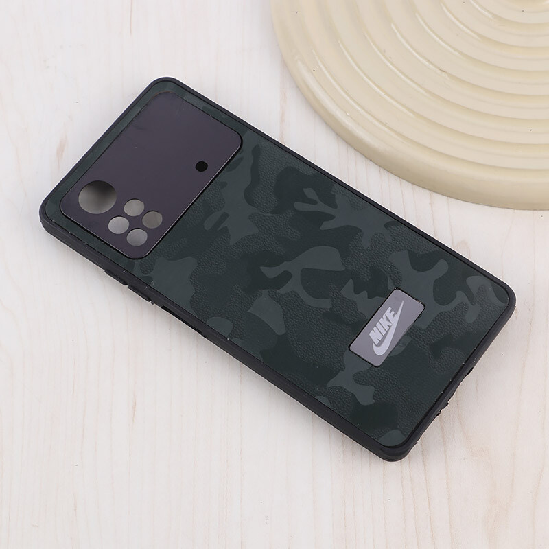 قاب Nike شیائومی Poco X4 Pro 5G طرح چریکی محافظ لنزدار - 3