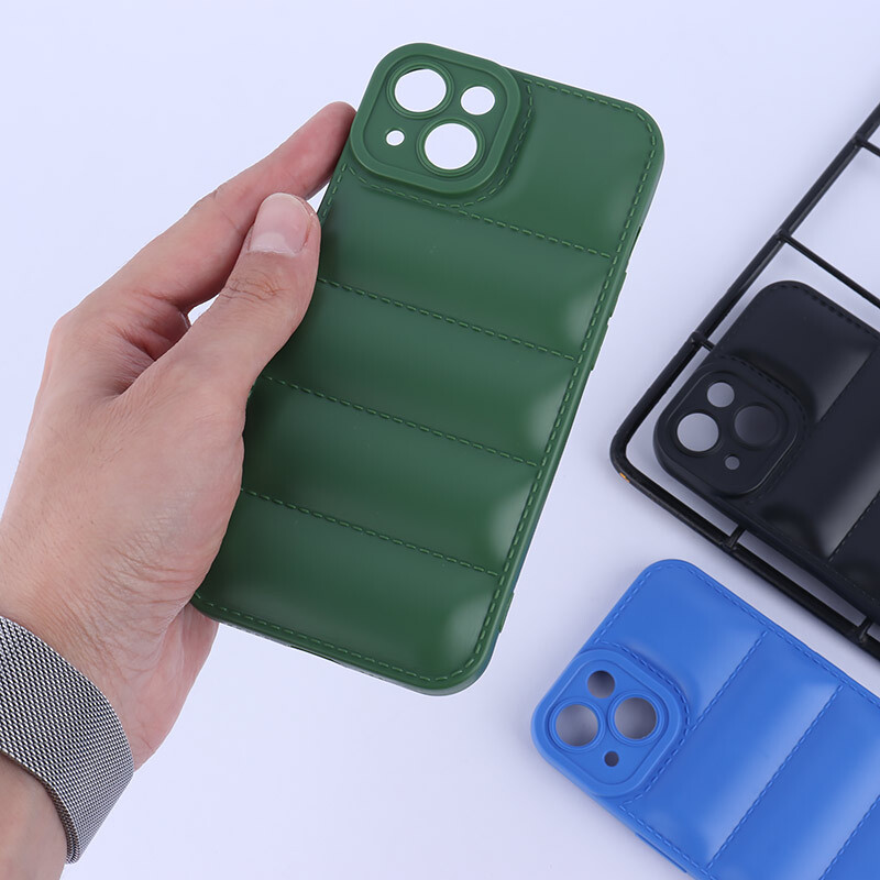 قاب پافر ژله ای آیفون iPhone 13 محافظ لنزدار - 2