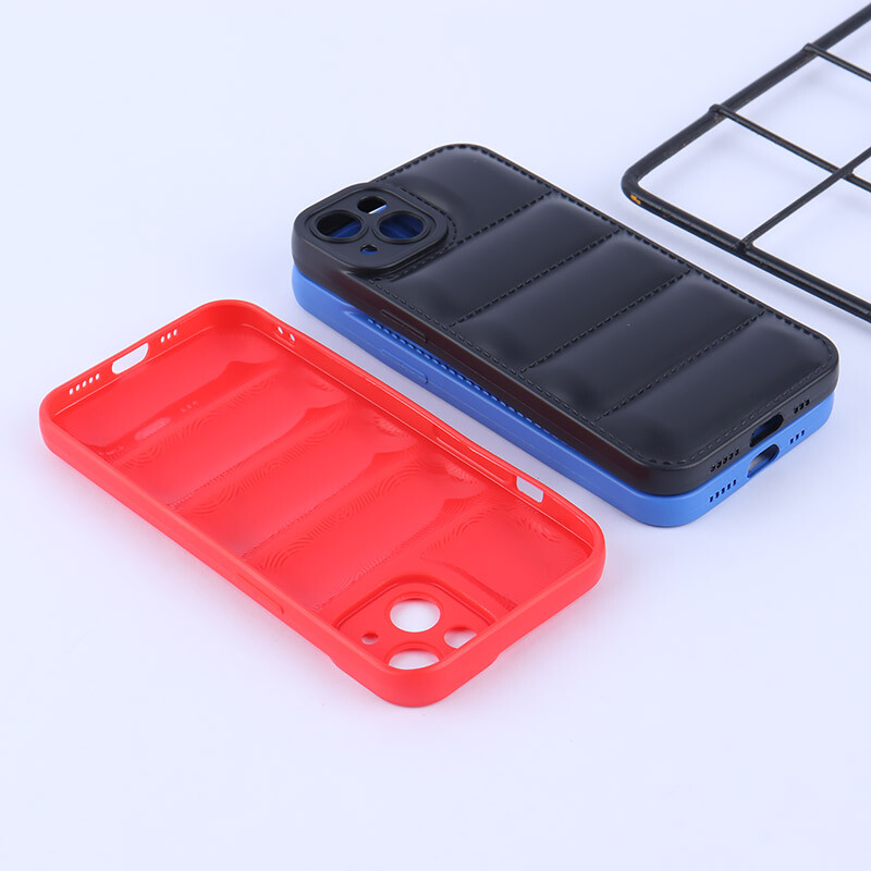 قاب پافر ژله ای آیفون iPhone 13 محافظ لنزدار - 3