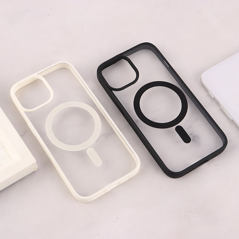 قاب PC مگ سیف آیفون iPhone 15 دور رنگی - 4