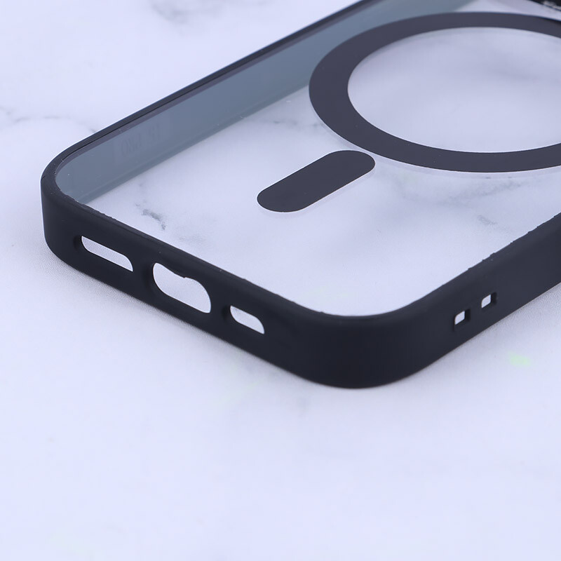 قاب PC مگ سیف آیفون iPhone 15 Pro دور رنگی - 4