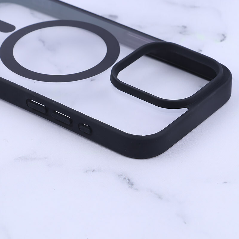 قاب PC مگ سیف آیفون iPhone 15 Pro دور رنگی - 6
