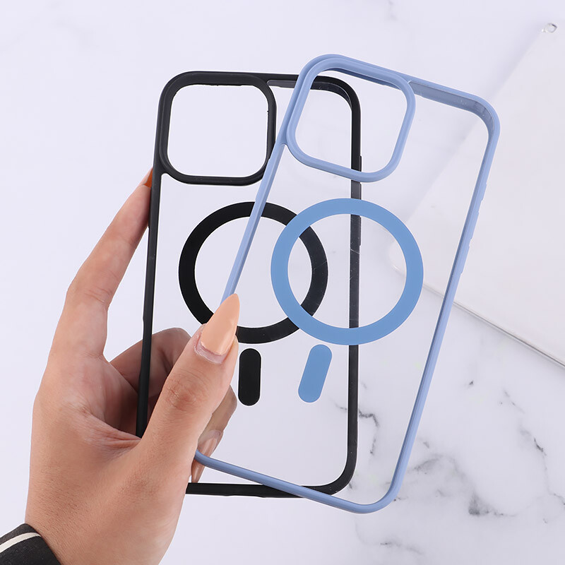 قاب PC مگ سیف آیفون iPhone 16 Pro Max دور رنگی - 7