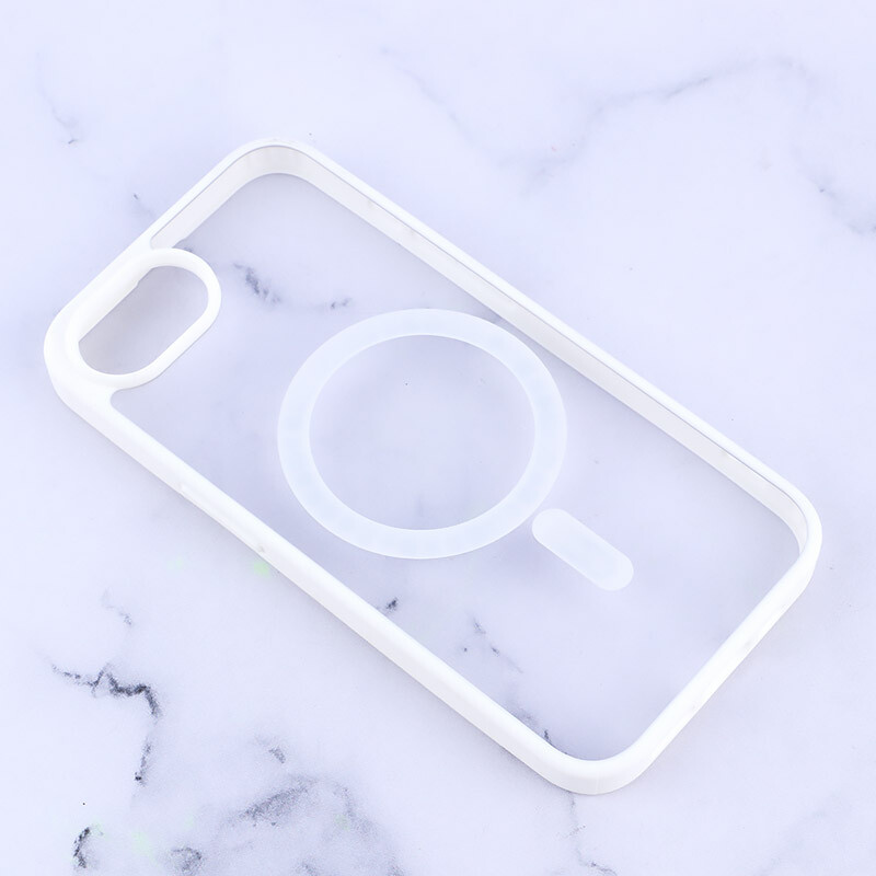قاب PC مگ سیف آیفون iPhone 16e دور رنگی - 5