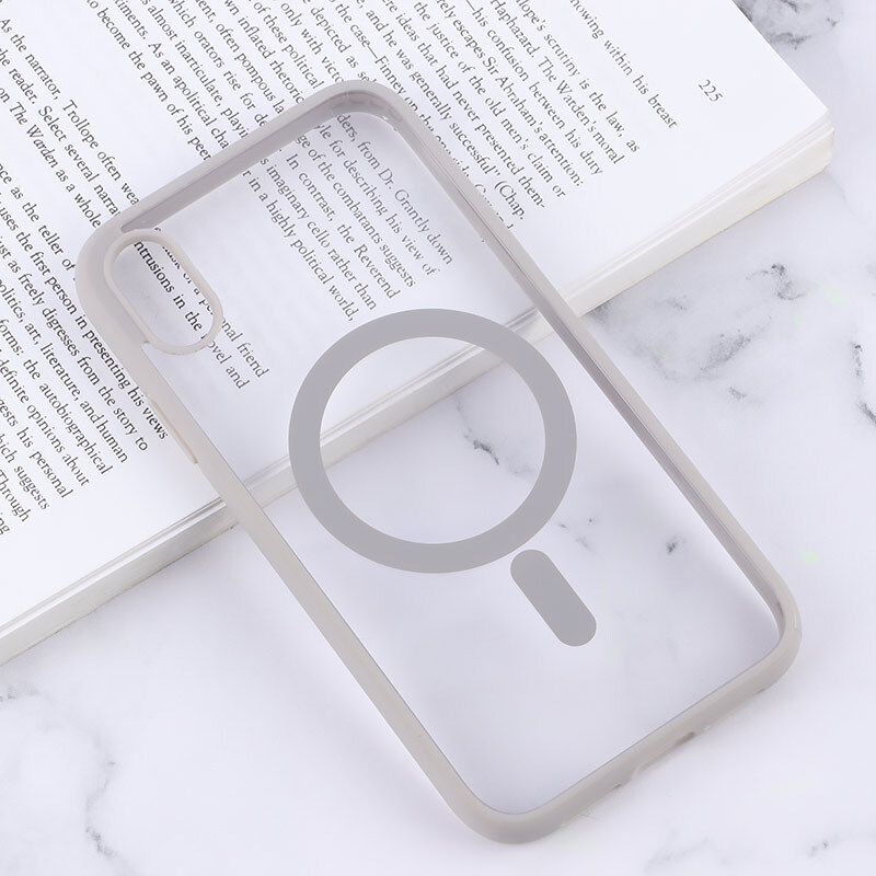 قاب PC مگ سیف آیفون XR دور رنگی - 4