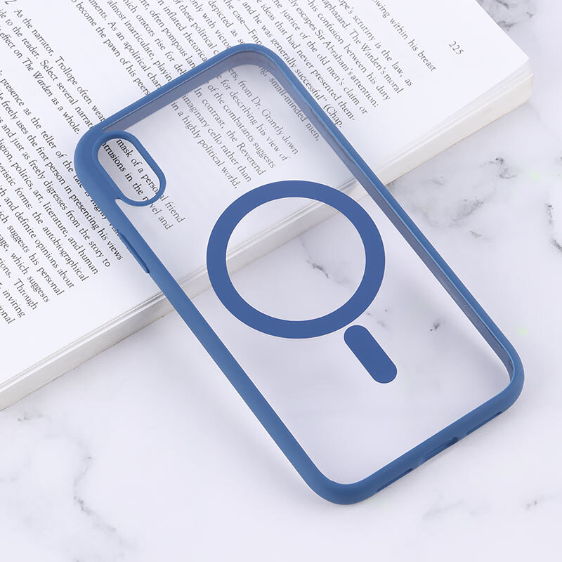 قاب PC مگ سیف آیفون XR دور رنگی - 5