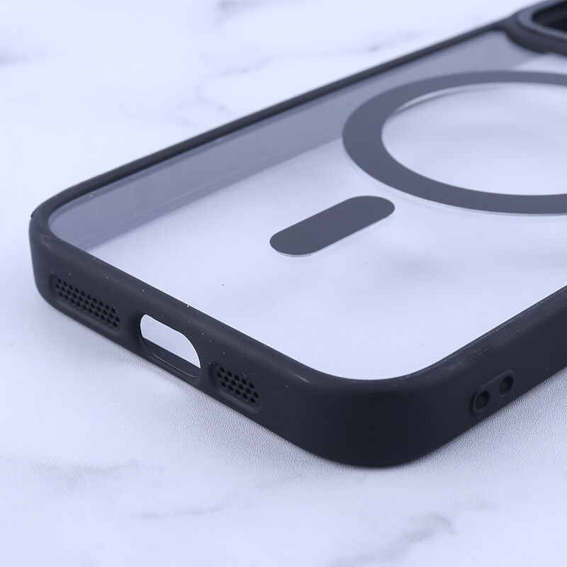 قاب PC مگ سیف Bracket آیفون iPhone 11 Pro استندشو با محافظ لنز رینگی - 5
